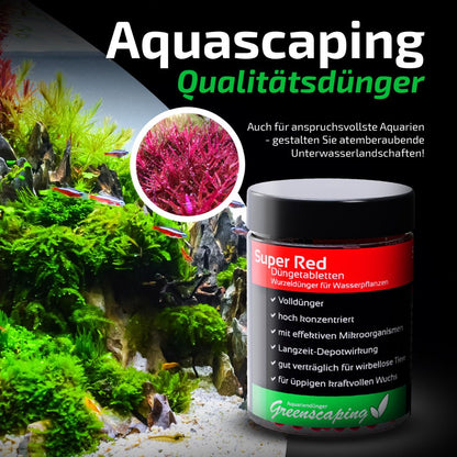 Düngetabletten Super Red fürs Aquarium - AquascapingForLife